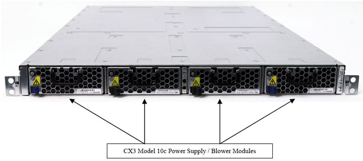 CX3-10 / CX3-10c Power Supplies and Cooling