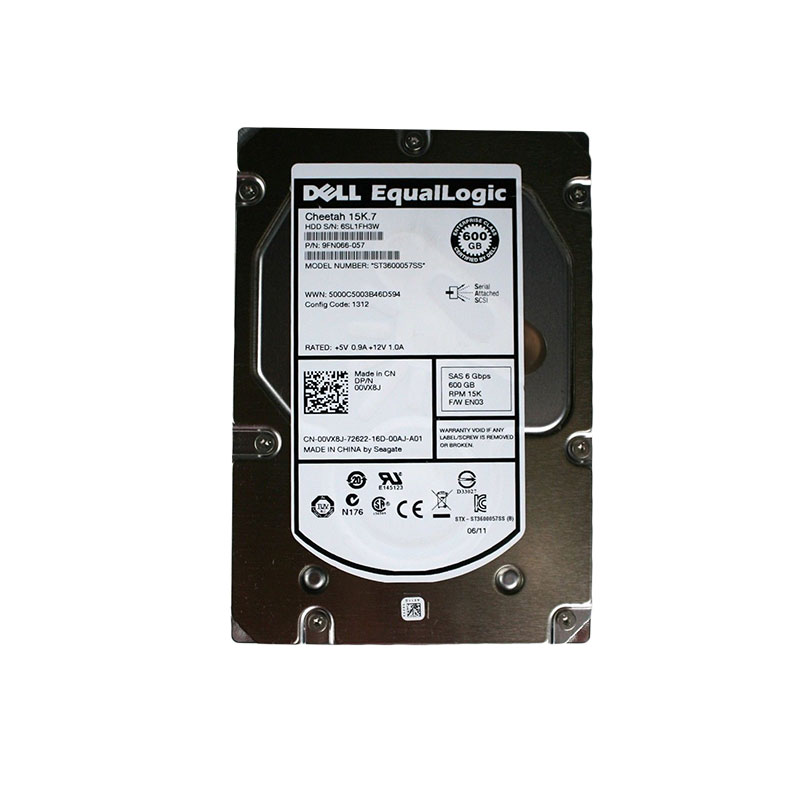 0VX8J – Dell EqualLogic 600GB 15k SAS HDD 9FN066-057 ST3600057SS
