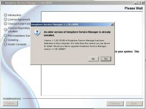 Figure 3 - Upgrade option