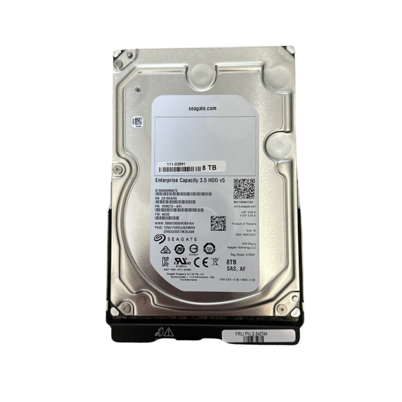 E-X4074A NetApp 8TB 7.2K 12Gbps NL-SAS 3.5" HDD - 111-02891